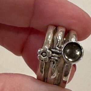 Silpada Smoky Quartz Ring 8